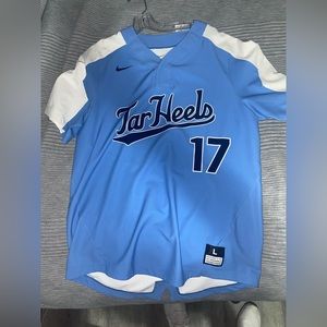 Nike UNC baseball jersey. Brand new, never worn